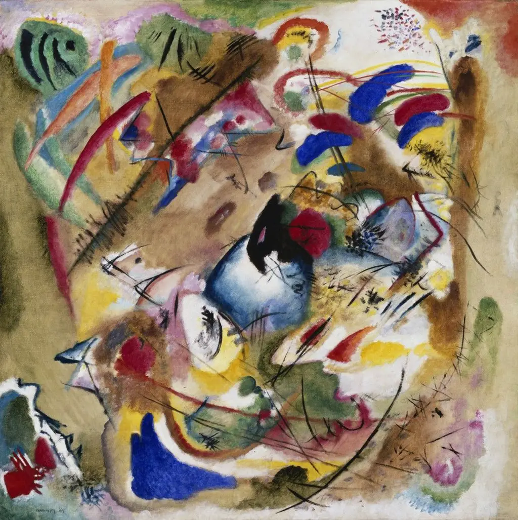 Improvisation Dreamy in Detail Wassily Kandinsky
